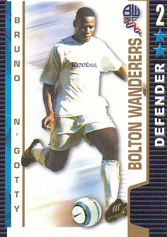 Bruno N'Gotty Bolton Wanderers 2004/05 Shoot Out #74